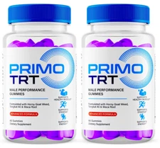 Primo TRT Male Performance Gummies for ED, Primo TRT for Male ED (120 gummies)