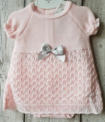 Spanish Style Baby Girl Pink Short 