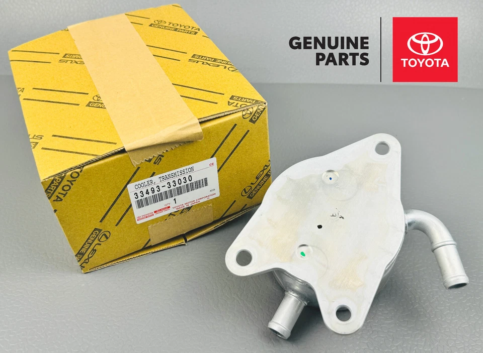 33493-33030 TOYOTA Camry 2012-2017 ENFRIADOR DE ACEITE DE TRANSMISIÓN 3349333030 FABRICANTE DE EQUIPOS ORIGINALES NUEVO Foto 4 de 4