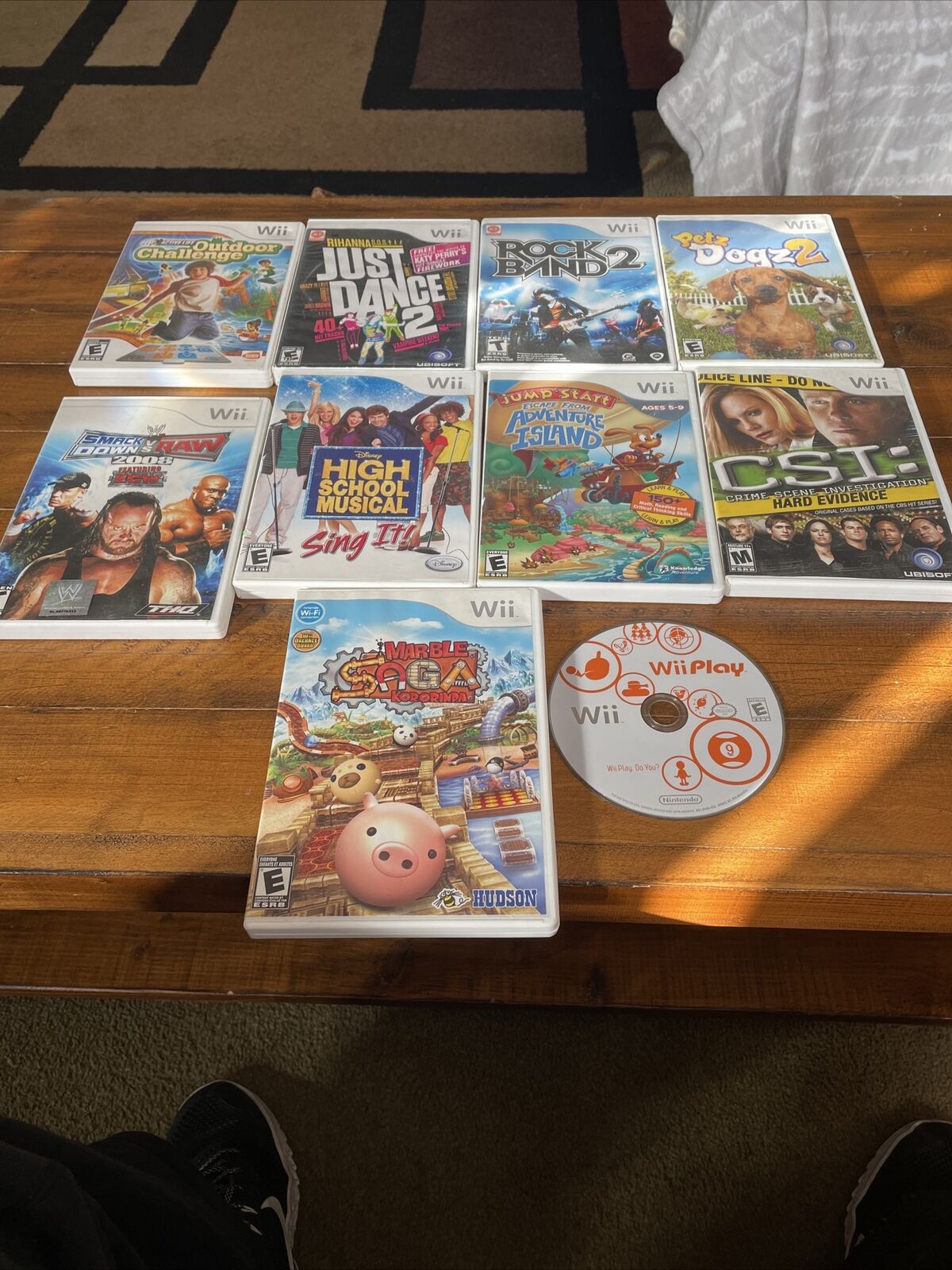 Nintendo Wii Used Games Lot 14