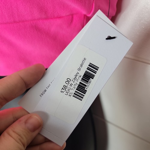 UGG Neu mit Etikett Zayley Bralette Taffy Hot Pink Größe XS Sport-BH - Bild 5 von 9