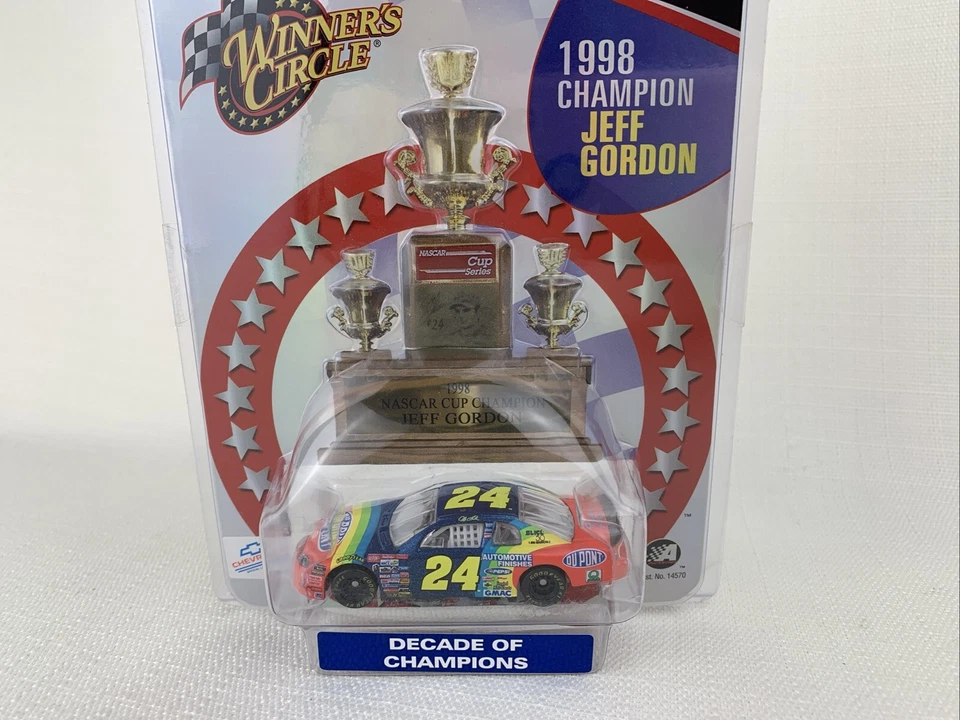 Ganadores Círculo Década de Campeones 1998 Campeón Jeff Gordon #24 Dupont Nascar Foto 3 de 4