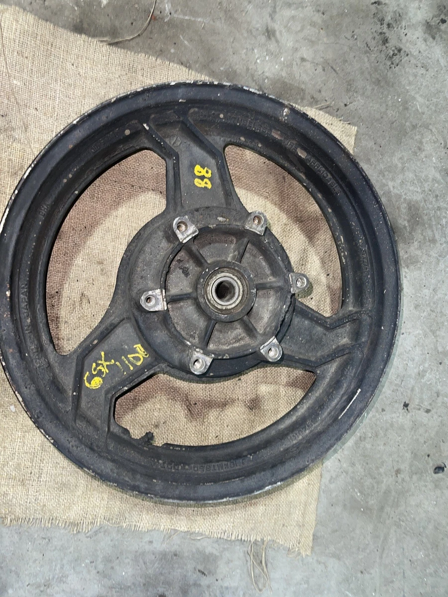 suzuki GSX1100 katana 1100 rear back rim wheel assembly 88 1989