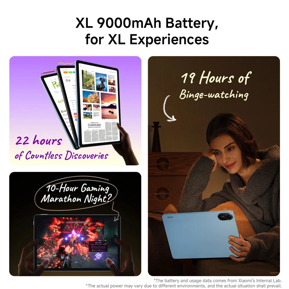 Xiaomi Redmi Pad 2 256GB 8GB RAM WiFi Solo Versión Global (Nuevo)- Gratis 2 Días Foto 4 de 4