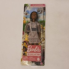 Barbie Career Pet Photographer Doll African American NEW w/ camera and dog