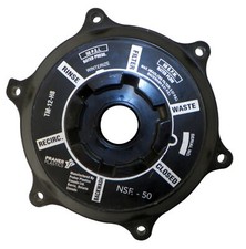 Pentair 271165 1.5" Top/Side Mount Pool  Spa Black Valve Cover Replacement