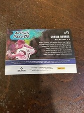 2022 Panini Diamond Kings - Artist's Palette #AP-3 Corbin Burnes