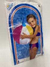 New in Package Vintage 1999 Intex The Wet Set 20" Multicolored Beach Ball 59020