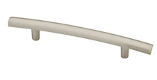 LIBERTY HARDWARE 3-3/4" Arch Cabinet Hardware Handle Pull 143609 - Satin Nickel 