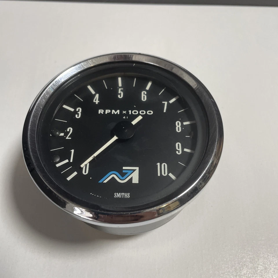 Tacómetro Smiths genuino 4:1 RSM 3006/00 Triumph 750 TR7 T140 T160 funcionando usado Foto 3 de 4