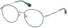 GANT GA4090 090 Blue Round Metal Optical Eyeglasses Frame 50-17-135 GA 4090 RX