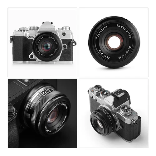 TTArtisan 25mm F2.0 APS-C Manual Focus Lens For Canon EOS-M/ Sony E/ Fuji X/ M43 - Picture 6 of 15
