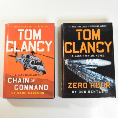 Tom Clancy Chain of Command 2021 & Zero Hour 2022 by Marc Cameron & Don Bentley
