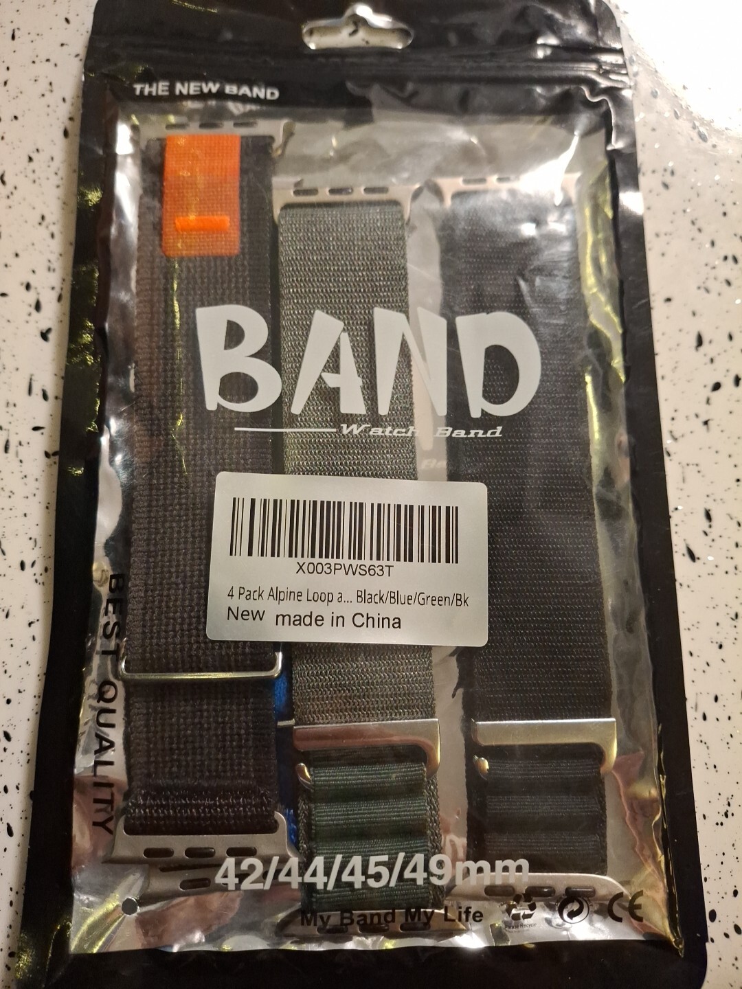 4-Pack Durable Apple Watch Bands for Series 1-9-image