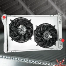 3 Row Radiator Shroud Fan For 1982-1992 Chevy Camaro/Pontiac Firebird Trans Am