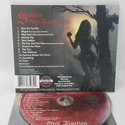 Shakira Oral Fixation CD | eBay