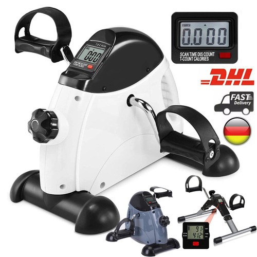 Heimtrainer Mini Fitnessbike Arm und Beintrainer Bike Pedaltrainer Trimmrad LCD - Bild 2 von 17