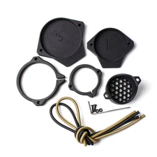 Tactical Scope Protector Cover Front & Rear Lens Cap Set For ATACR1-8X / VUDU-BK