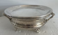 Vintage Christofle versilbert Teller Speisenwärmer 25,5 cm (10") Durchmesser.