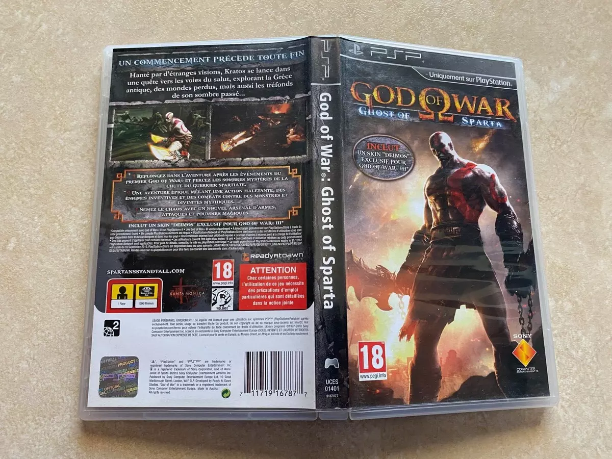 SONY PSP God of War Ghost of Sparta Entertainment Pack 