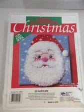 Natura 3D Needlry Needlepoint National Yarn Crafts 3D01 Santa Claus Christmas