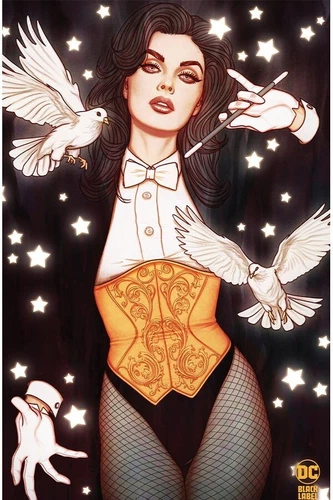 Zatanna: Bring Down the House #2 - Jenny Frison - SDCC Virgin FOIL Variant