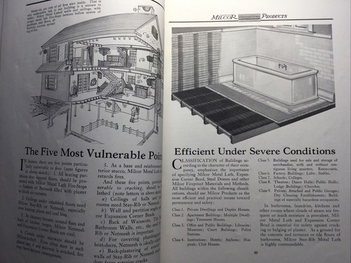 MILCOR 1924 FIREPROOF AND BUILDING PRODUCTS CATALOG #20 MILWAUKEE WI LIST PRICES - 第 7/16 張圖片