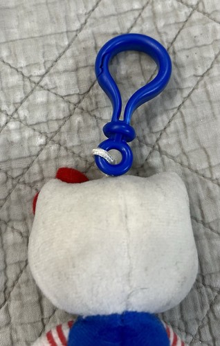 Hello Kitty Ty Beanie Baby + Ty Hello Kitty Keychain Lot Of 2 - Picture 24 of 24
