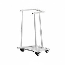 Stainless Steel Bag Holder Frame Mobile Farm Equipment Easy to Clean