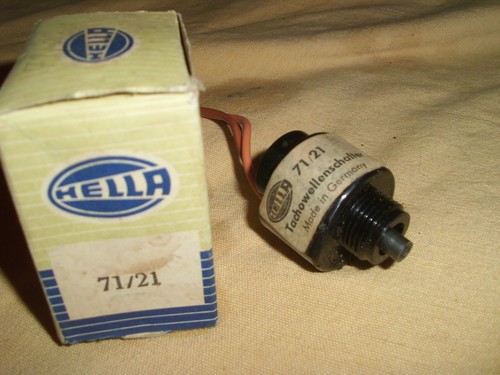 Interruttore albero tachimetro Hella Daf Daffodil Pony Saab 93 95 96 sonetto auto d'epoca NUOVO - Foto 3 di 3