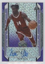 2021-22 Leaf Metal Purple Mojo 11/15 Keon Ellis #BA-KE1 Auto fl4
