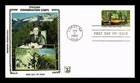 US COVER CIVILIAN CONSERVATION CORPS 50TH ANNIVERSARY FDC ZASO SILK CACHET