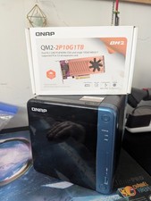 QNAP NAS TS-x53Be w/ 2TB SSD cache 10 Gigabit Ethernet