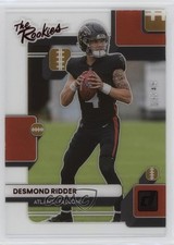 2022 Panini Clearly Donruss The Rookies Red 19/49 Desmond Ridder #TR-2 0jr6