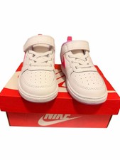 Nike Court Borough Low 2 TDV White/Hyper Pink-Fuchsia Glow BQ5453-111
