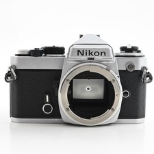 Nikon FE SLR Film Camera Body Chrome Read 835