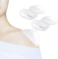 2 Pairs Silicone Shoulder Pads for Womens Clothing Anti-Slip Push-Up Pads