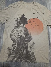 Junk Food Men's  Size XL AOP nature skate shirt