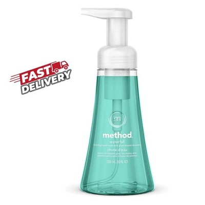 Method Foaming Hand Soap Waterfall 10oz   Paraben & Phthalate Free, Pack of 1