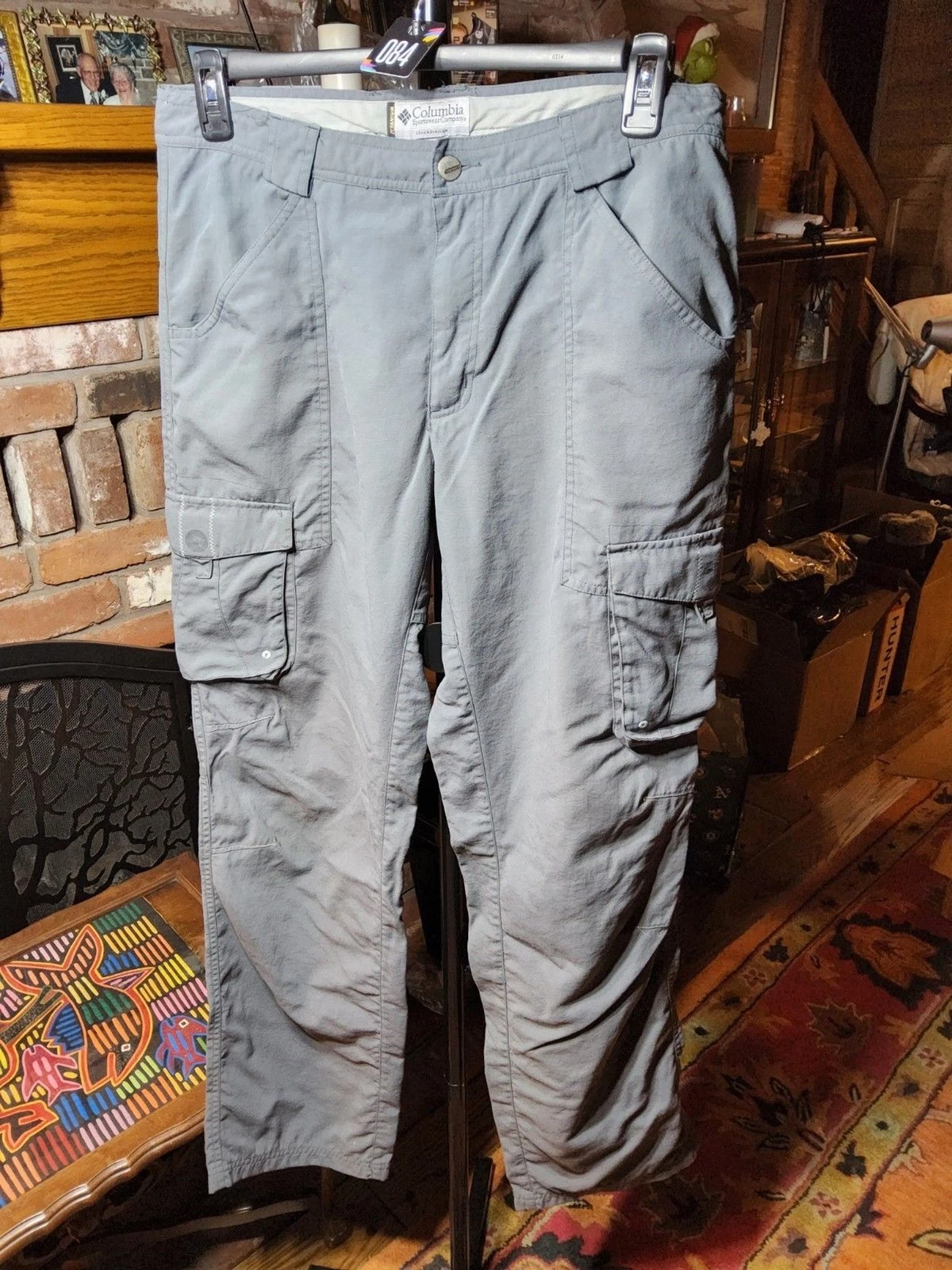 Columbia Titanium Cargo Hiking Pants Mens 34x32 Gray Nylon Outdoor Fishing
Opens in a new window or