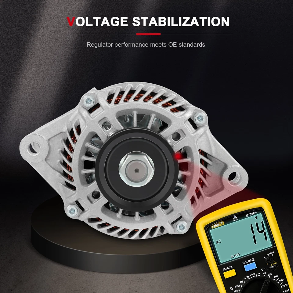 1x 100 A Alternator For 2.4L Chrysler PT Cruiser 2006 2007 2008 2009 10 AMT0150 - Image 4 of 4