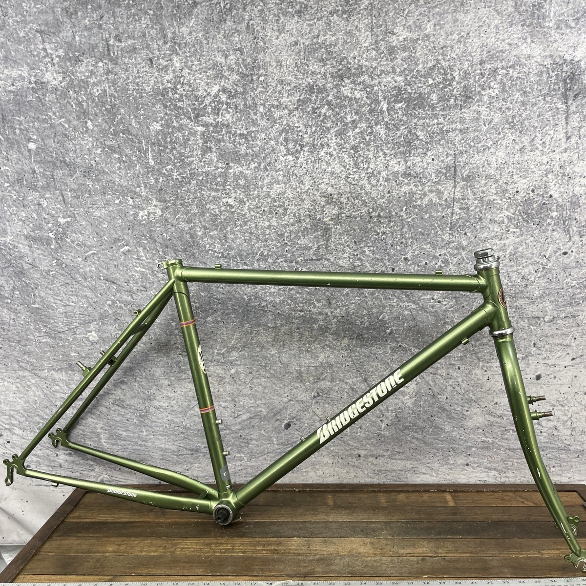Vintage Bridgestone MB-3 MTB Frame 19.5in MB3 Green Tange CRMO