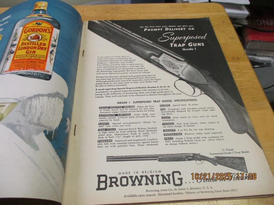 3-"Field and Stream". August, October, November 1953. - Image 3 of 4