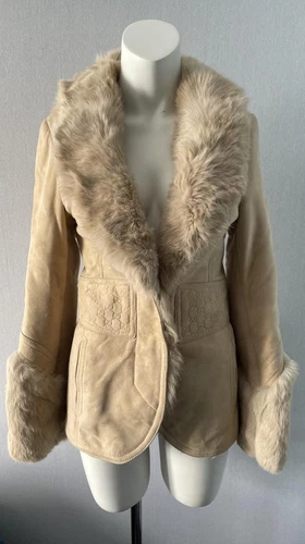 Gucci giacca cappotto pelle di pecora shearling (prezzo consigliato £ 5.000)