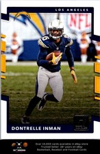 2017 Donruss FOOTBALL #248 Dontrelle Inman