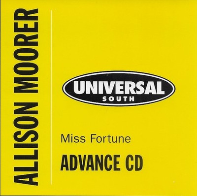Allison Moorer - Miss Fortune (CD, Album, Promo) (Very Good Plus (VG+)) - 371820