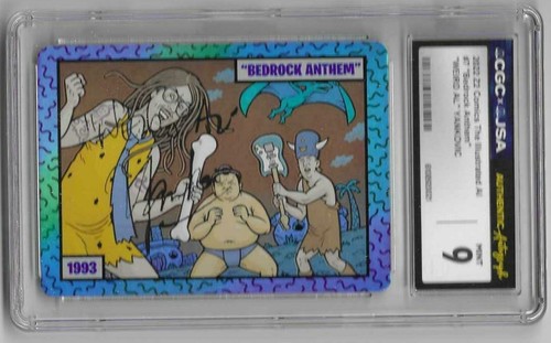 Weird Al Yankovic Signed 2022 Z2 Comics The Illustrated AI #7 CGC X JSA 9 AUTO
