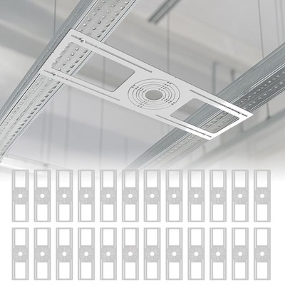 KASTLITE New Construction Mounting Plate for 2'' to 6'' Wafer Downlights | Flat Ro