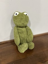 Jellycat Medium Green Bashful Frog Retired Rare Collectible