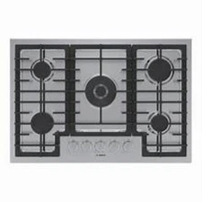 Bosch 800 Series NGM8659UC 36" Built-In Gas Cooktop with 5 Sealed Burners